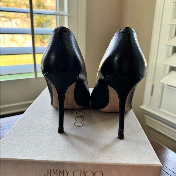 Jimmy Choo Black Pumps Size 38.5 - Picture 8 of 12